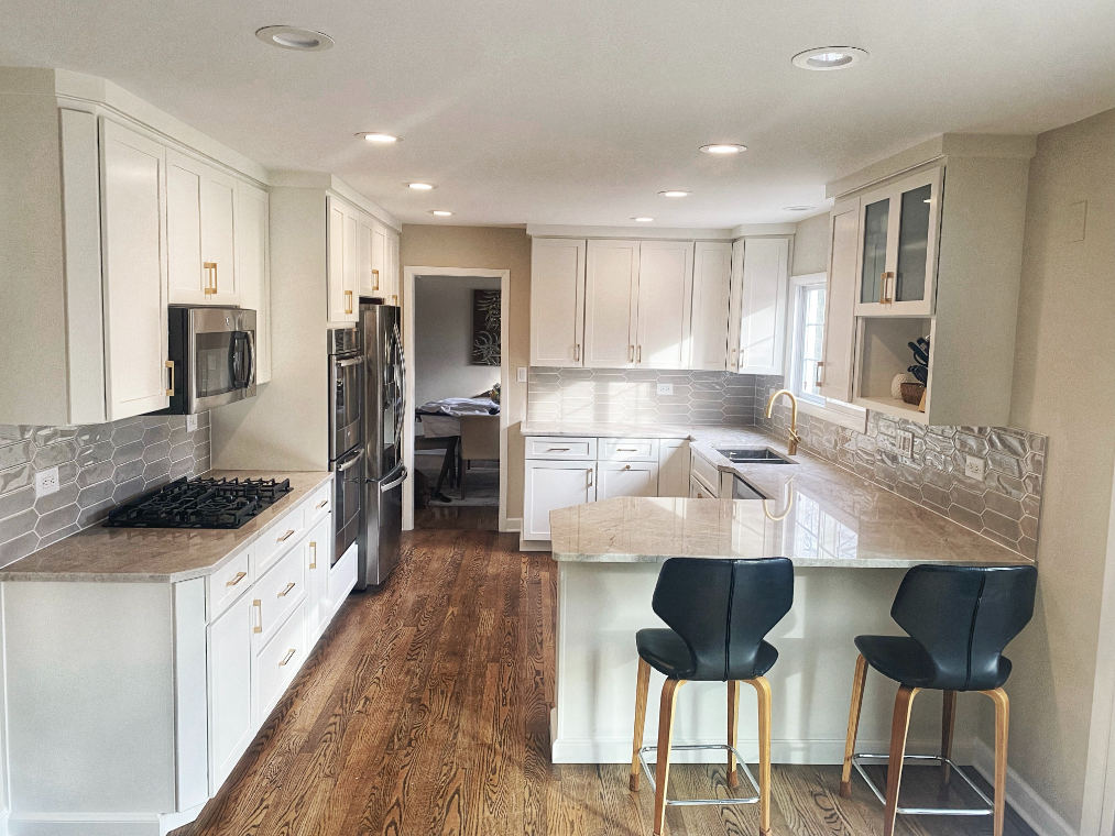 Full Kitchen Transformation in Northbrook, IL